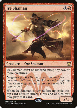 Ire Shaman [Dragons of Tarkir] | The Clever Kobold