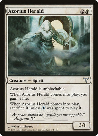 Azorius Herald [Dissension] | The Clever Kobold