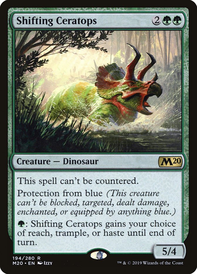 Shifting Ceratops [Core Set 2020] | The Clever Kobold