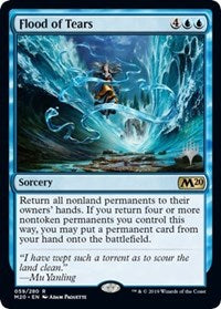 Flood of Tears [Promo Pack: Core Set 2020] | The Clever Kobold
