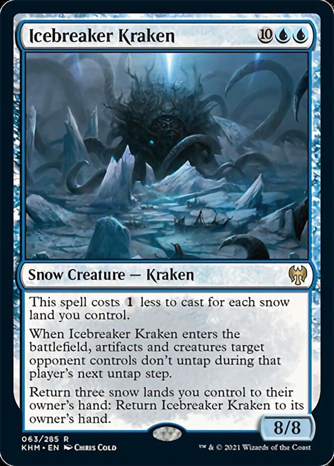 Icebreaker Kraken [Kaldheim] | The Clever Kobold