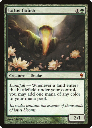 Lotus Cobra [Zendikar] | The Clever Kobold