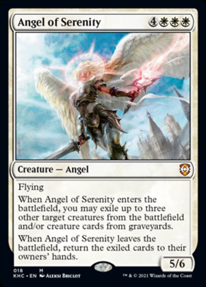 Angel of Serenity [Kaldheim Commander] | The Clever Kobold