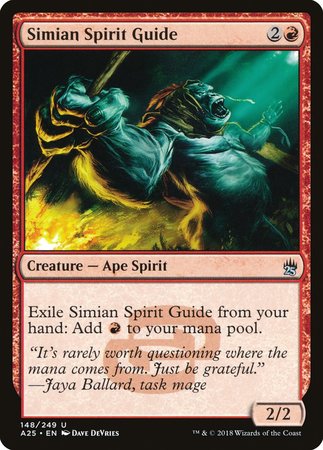 Simian Spirit Guide [Masters 25] | The Clever Kobold