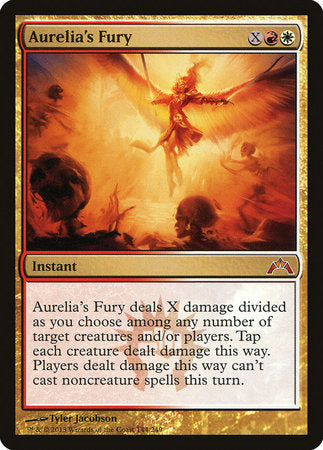 Aurelia's Fury [Gatecrash] | The Clever Kobold