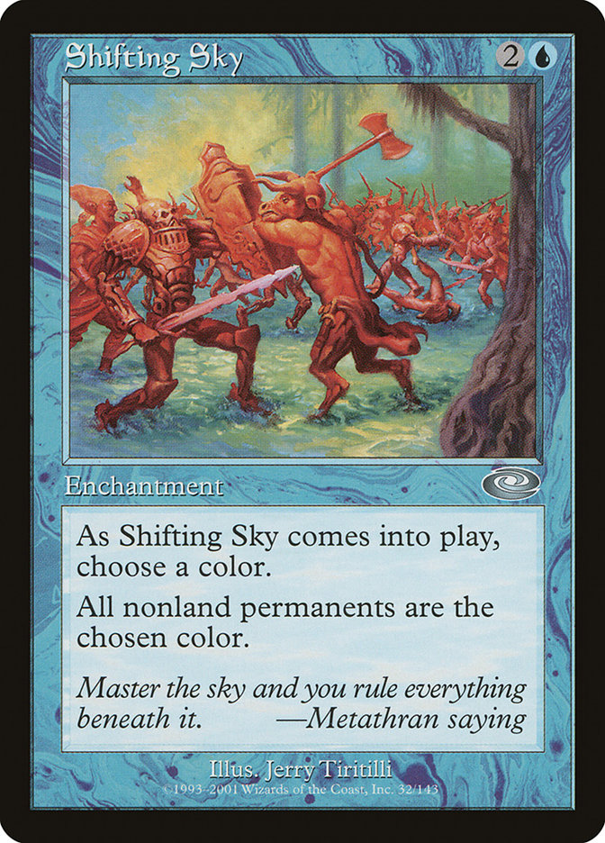 Shifting Sky [Planeshift] | The Clever Kobold