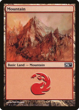 Mountain (244) [Magic 2011] | The Clever Kobold