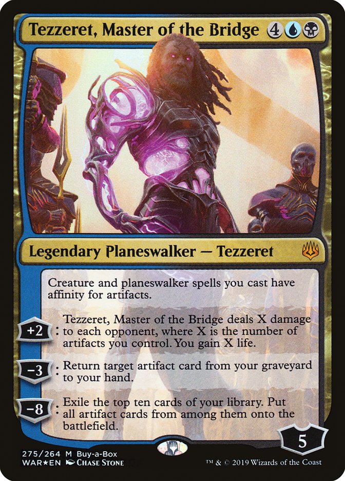 Tezzeret, Master of the Bridge (Buy-A-Box) [War of the Spark] | The Clever Kobold