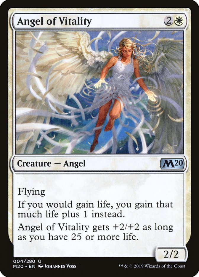 Angel of Vitality [Core Set 2020] | The Clever Kobold