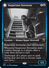 Suspicious Stowaway // Seafaring Werewolf [Innistrad: Double Feature] | The Clever Kobold