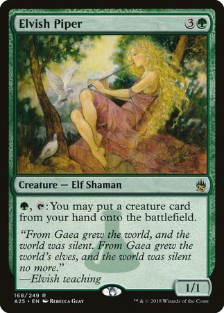 Elvish Piper [Masters 25] | The Clever Kobold
