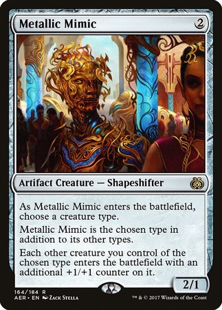 Metallic Mimic [Aether Revolt] | The Clever Kobold