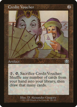 Credit Voucher [Mercadian Masques] | The Clever Kobold