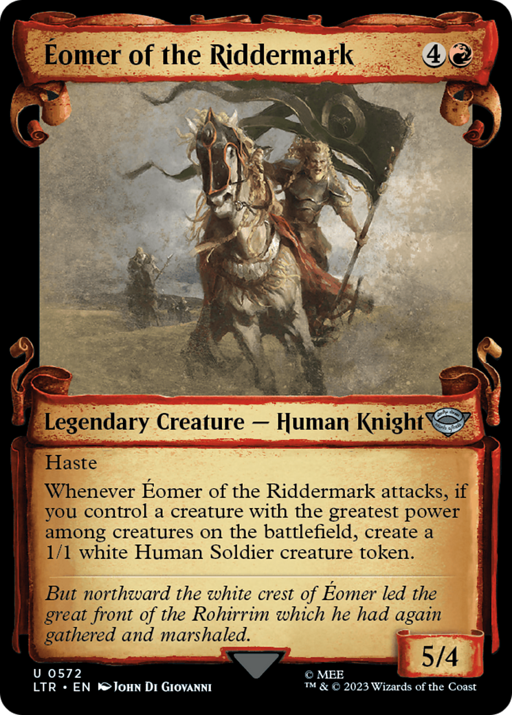 Eomer of the Riddermark [The Lord of the Rings: Tales of Middle-Earth Showcase Scrolls] | The Clever Kobold