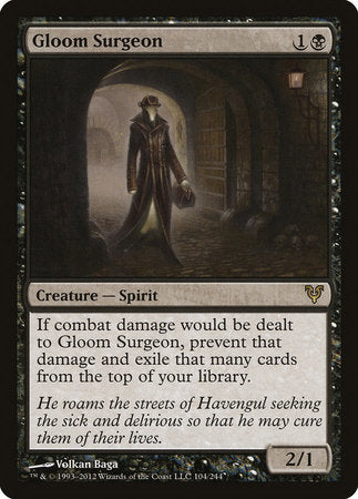 Gloom Surgeon [Avacyn Restored] | The Clever Kobold