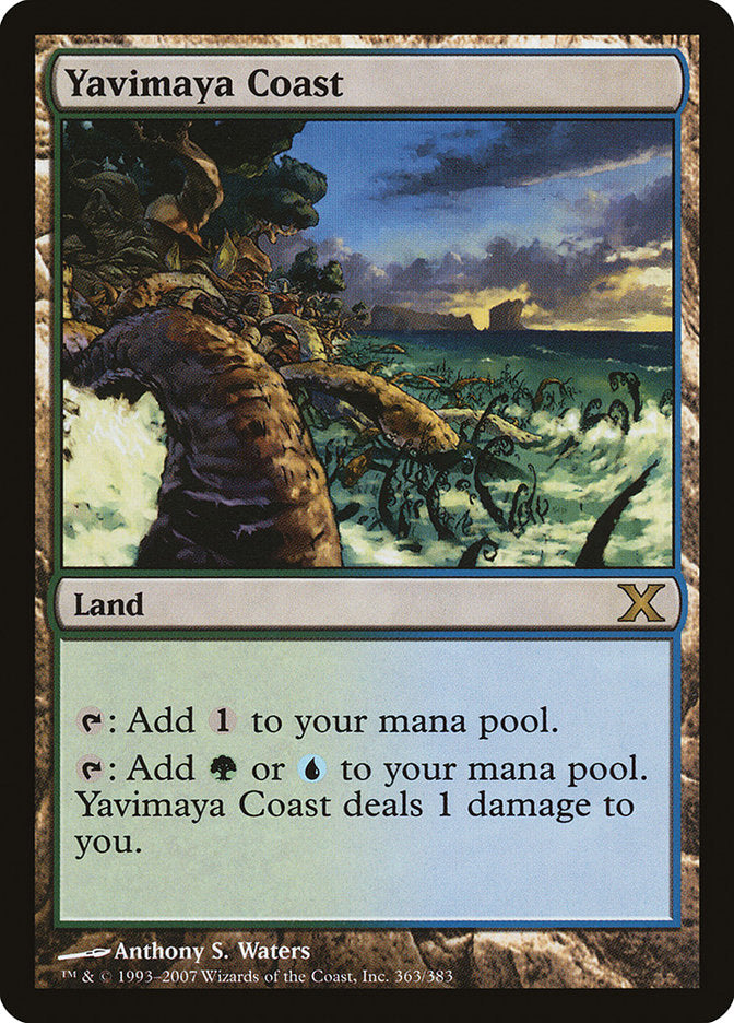 Yavimaya Coast [Tenth Edition] | The Clever Kobold