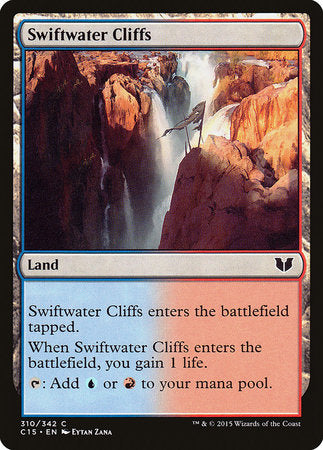 Swiftwater Cliffs [Commander 2015] | The Clever Kobold