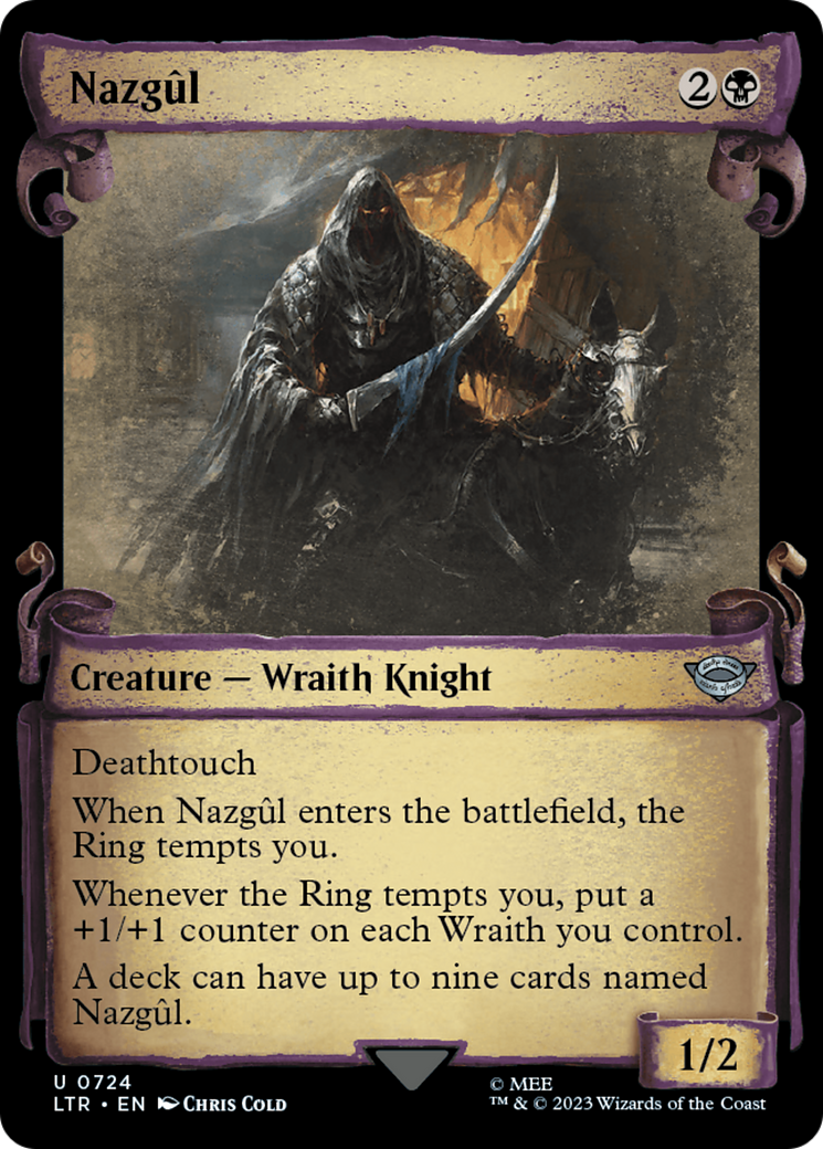 Nazgul (0724) [The Lord of the Rings: Tales of Middle-Earth Showcase Scrolls] | The Clever Kobold