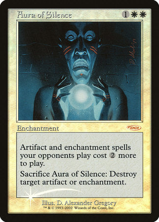 Aura of Silence [Friday Night Magic 2002] | The Clever Kobold