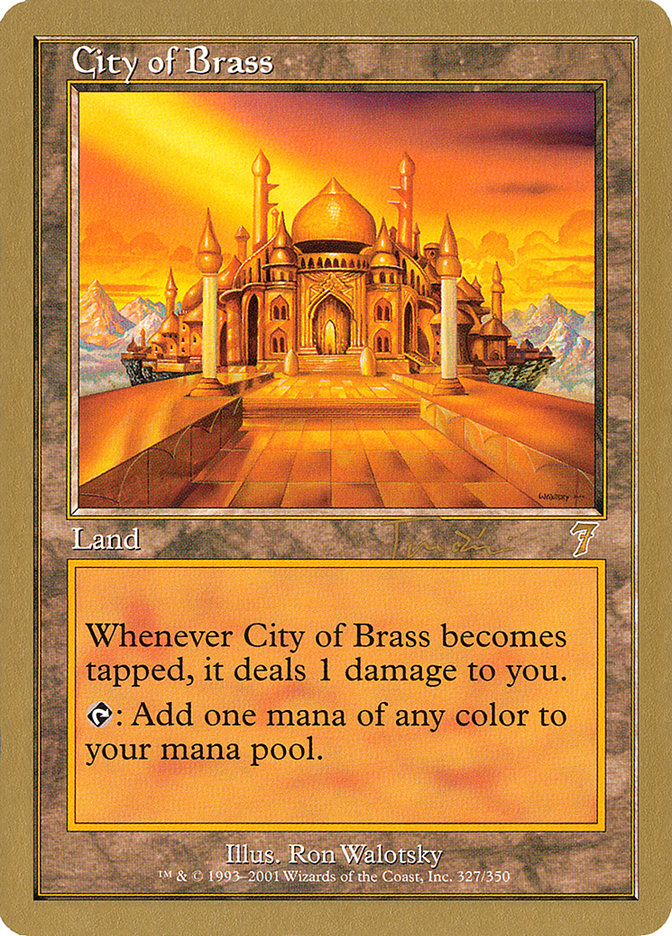 City of Brass (Jan Tomcani) [World Championship Decks 2001] | The Clever Kobold