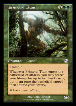 Primeval Titan (Timeshifted) [Time Spiral Remastered] | The Clever Kobold