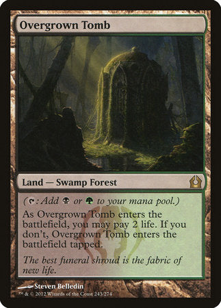 Overgrown Tomb [Return to Ravnica] | The Clever Kobold
