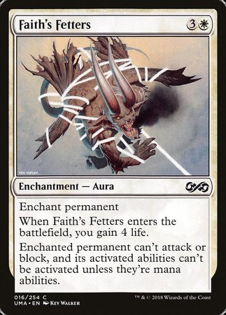 Faith's Fetters [Ultimate Masters] | The Clever Kobold