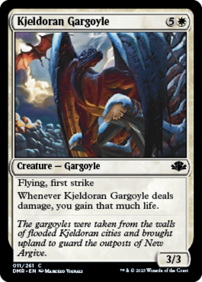 Kjeldoran Gargoyle [Dominaria Remastered] | The Clever Kobold