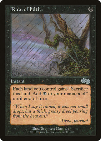 Rain of Filth [Urza's Saga] | The Clever Kobold