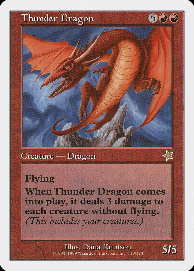 Thunder Dragon [Starter 1999] | The Clever Kobold