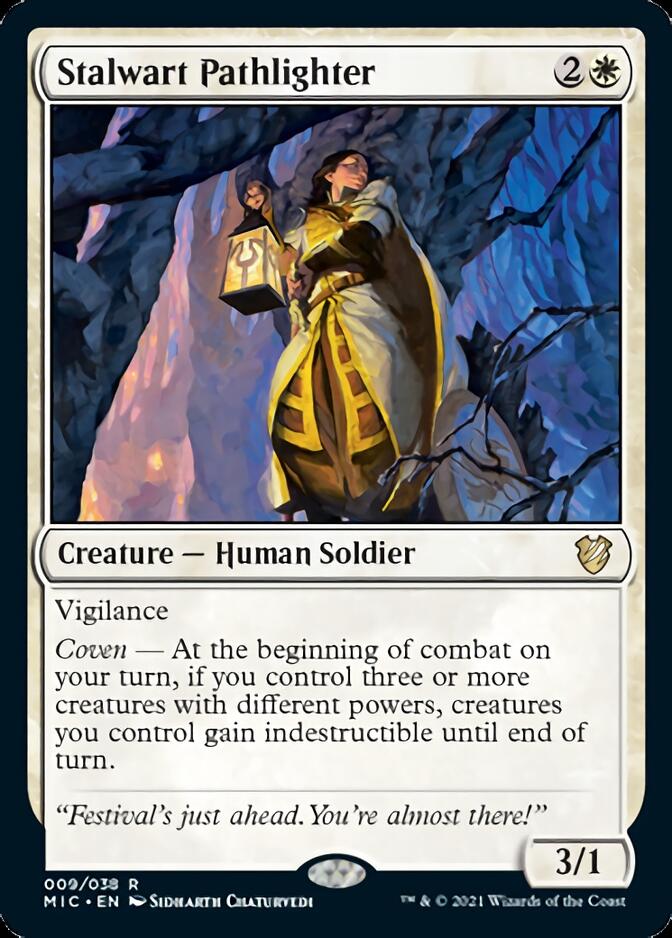 Stalwart Pathlighter [Innistrad: Midnight Hunt Commander] | The Clever Kobold