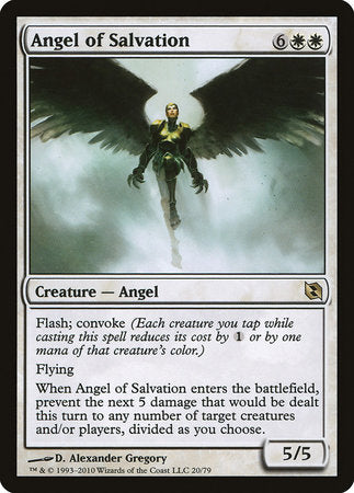 Angel of Salvation [Duel Decks: Elspeth vs. Tezzeret] | The Clever Kobold