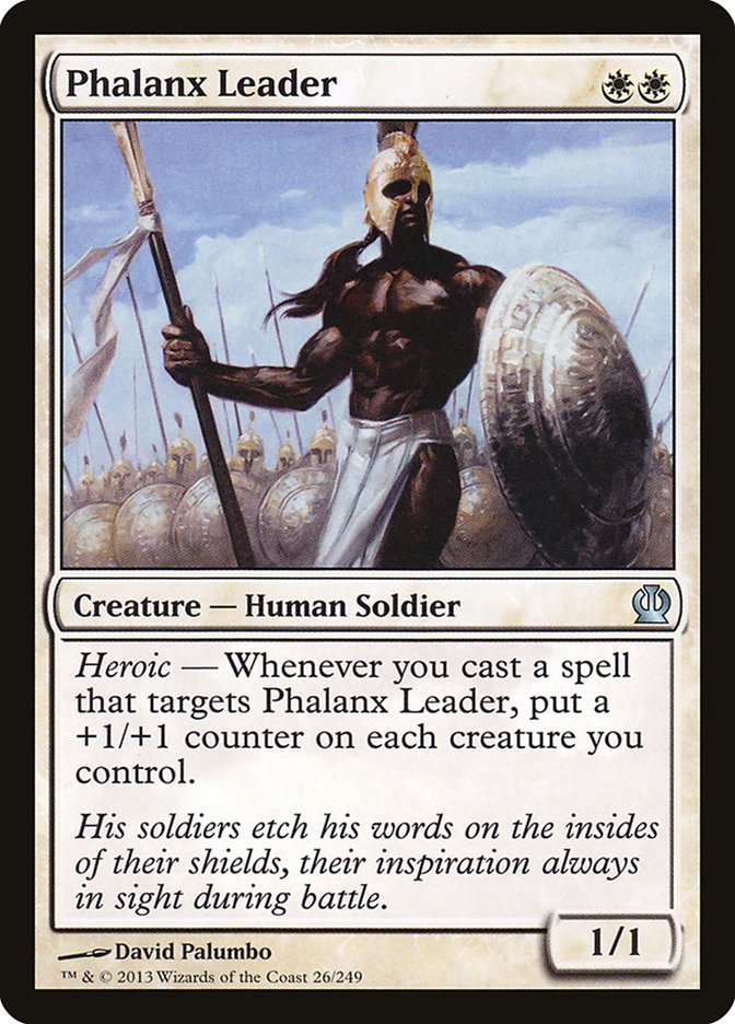 Phalanx Leader [Theros] | The Clever Kobold