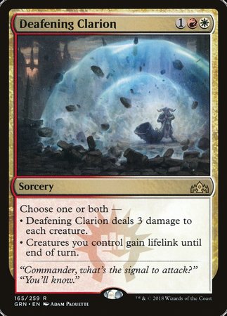 Deafening Clarion [Guilds of Ravnica] | The Clever Kobold