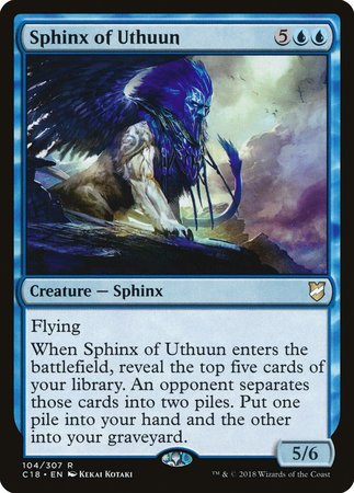 Sphinx of Uthuun [Commander 2018] | The Clever Kobold