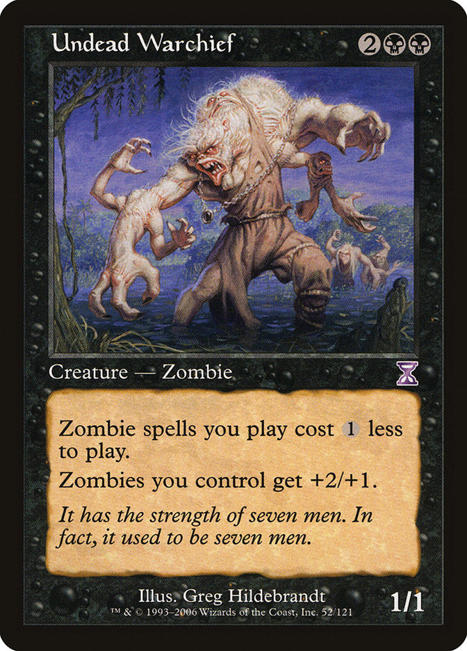 Undead Warchief [Time Spiral Timeshifted] | The Clever Kobold