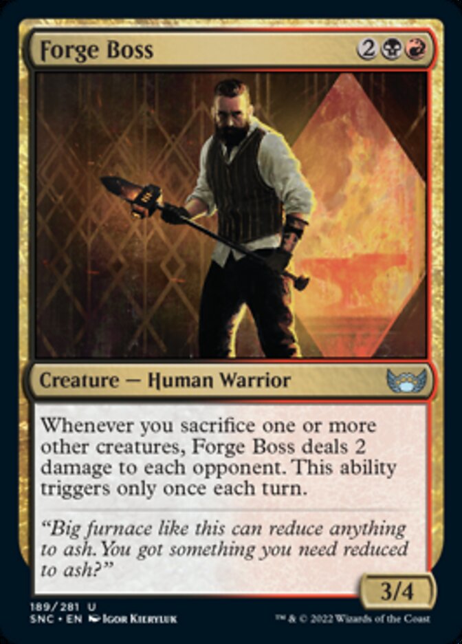 Forge Boss [Streets of New Capenna] | The Clever Kobold