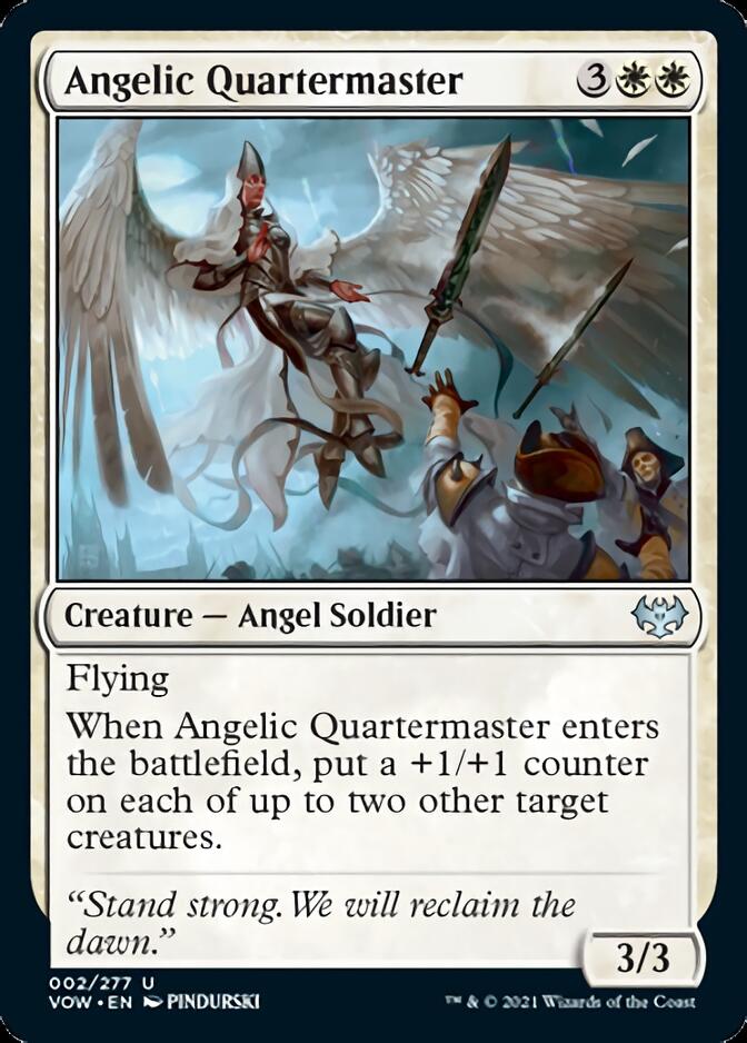 Angelic Quartermaster [Innistrad: Crimson Vow] | The Clever Kobold