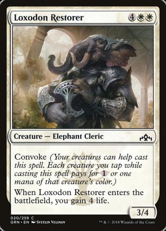 Loxodon Restorer [Guilds of Ravnica] | The Clever Kobold