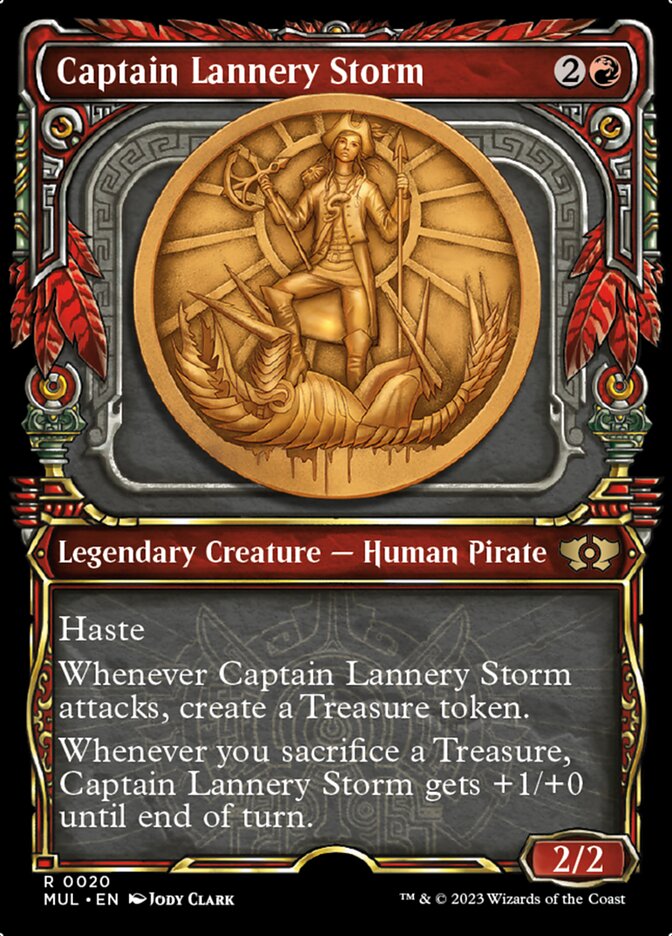 Captain Lannery Storm [Multiverse Legends] | The Clever Kobold