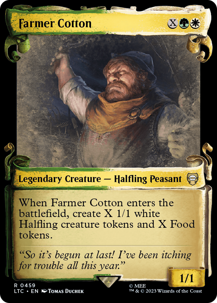 Farmer Cotton [The Lord of the Rings: Tales of Middle-Earth Commander Showcase Scrolls] | The Clever Kobold