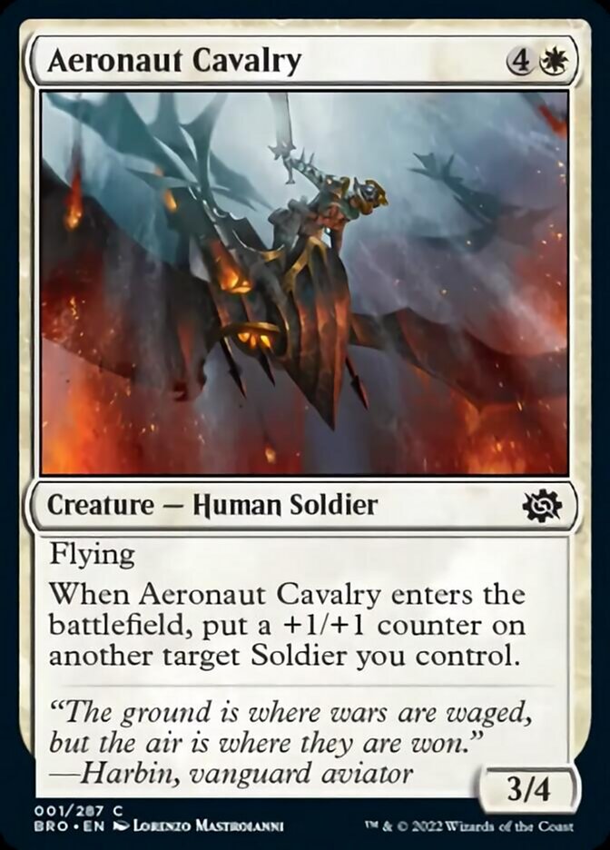 Aeronaut Cavalry [The Brothers' War] | The Clever Kobold