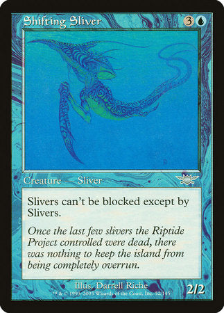 Shifting Sliver [Legions] | The Clever Kobold