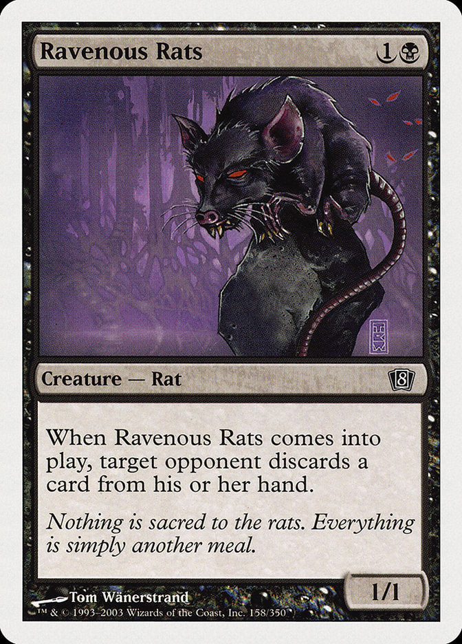 Ravenous Rats [Eighth Edition] | The Clever Kobold