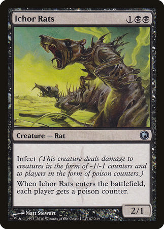 Ichor Rats [Scars of Mirrodin] | The Clever Kobold