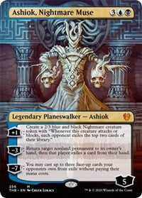 Ashiok, Nightmare Muse (Borderless) [Theros Beyond Death] | The Clever Kobold