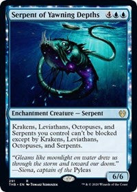 Serpent of Yawning Depths [Theros Beyond Death] | The Clever Kobold