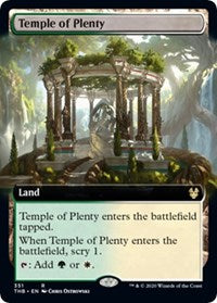 Temple of Plenty (Extended Art) [Theros Beyond Death] | The Clever Kobold