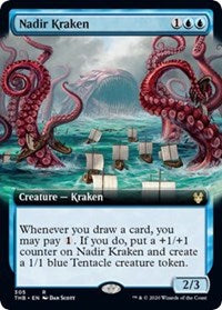 Nadir Kraken (Extended Art) [Theros Beyond Death] | The Clever Kobold