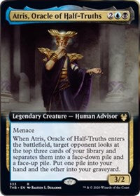 Atris, Oracle of Half-Truths (Extended Art) [Theros Beyond Death] | The Clever Kobold